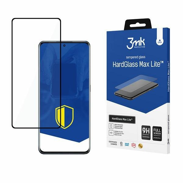 3MK HardGlass Max Lite Xiaomi 12/12Xczarny/black