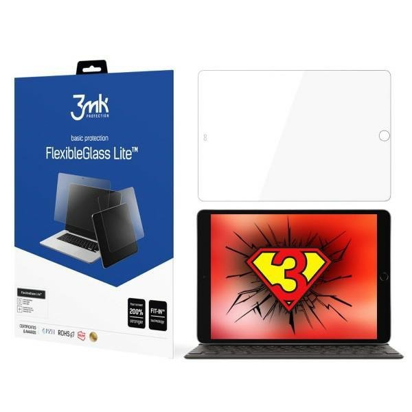 3MK FlexibleGlass Lite Apple iPad 8 gen/9 gen, Szkło Hybrydowe Lite