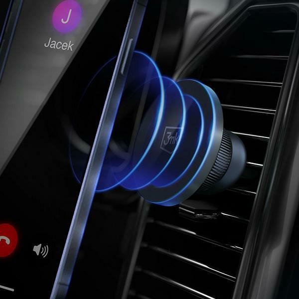 3MK MagHolder uchwyt magnetycznydo kratki wentylacyjnej czarny/black MagSafe