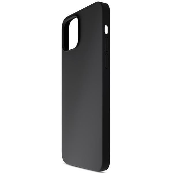 3MK Silicone Case iPhone 12/12 Pro 6,1&quot;czarny/black