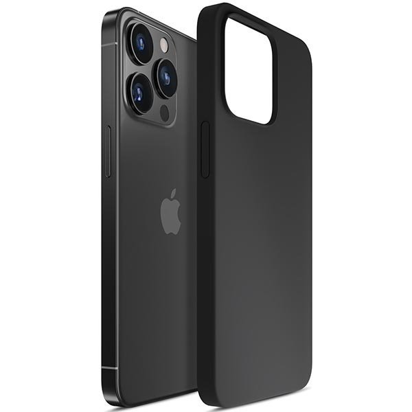 3MK Silicone Case iPhone 13 Pro 6,1&quot;czarny/black