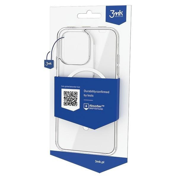 3MK MagCase iPhone 15 Pro Max 6.7&quot;przezroczysty/clear kompatybilny z MagSafe