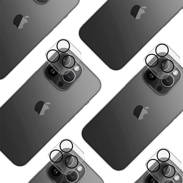 3MK Lens Pro Full Cover iPhone 11 Pro/11 Pro Max Szkło hartowane na obiektyw aparatu z ramką montażową 1szt