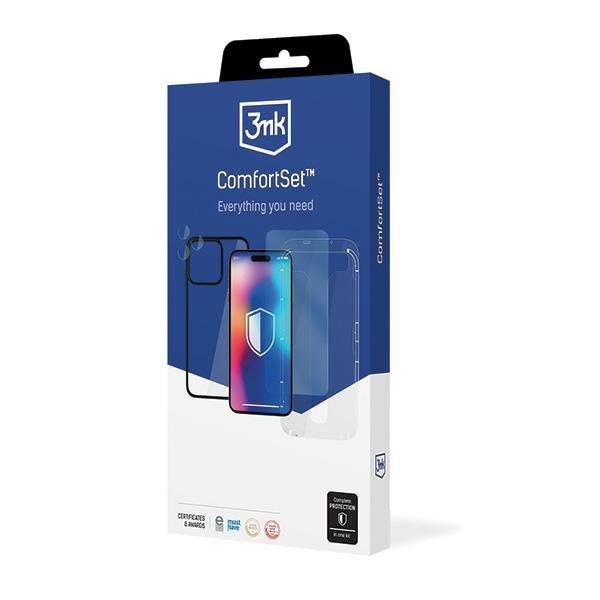 3MK Comfort Set 4in1 iPhone 15 Plus 6.7&quot; Zestaw akcesoriów ochronnych 4w1