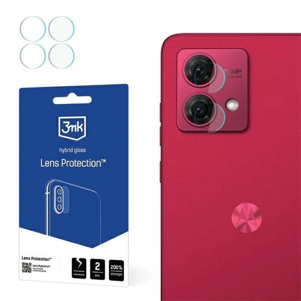 3MK Lens Protect Motorola Moto G84 5GOchrona na obiektyw aparatu 4szt