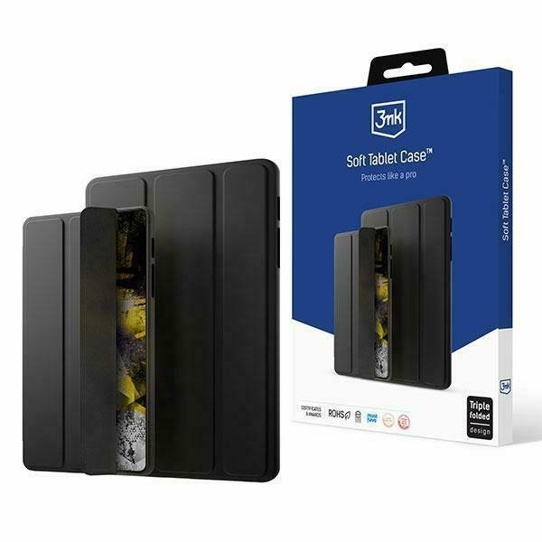 3MK Soft Tablet Case Sam Tab S9 FE+ czarny/black