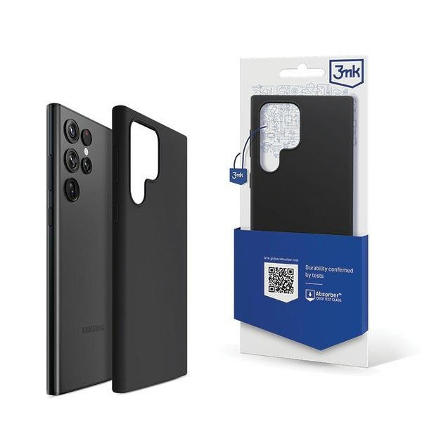 3MK Silicone Case Sam S24 Ultra S928 czarny/black