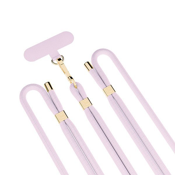 3MK EasyClip Elite Powder Pink (gold)smycz do telefonu
