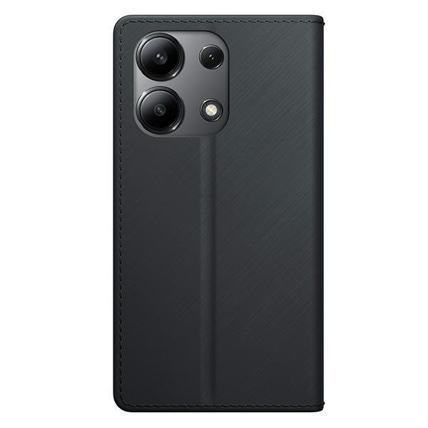 3MK Wallet Case Redmi Note 13 4Gczarny/black