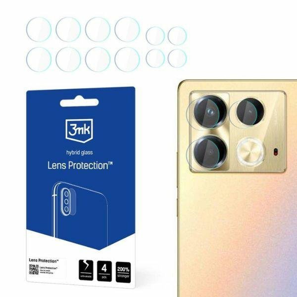 3MK Lens Protect Infinix Note 40 Ochronana obiektyw aparatu 4szt