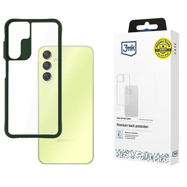 3MK Satin Armor Case+ Sam A25 5Gzielony/green