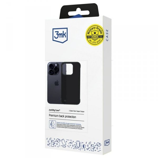 Etui 3MK Just20g Matt Case do iPhone 16 Pro Max