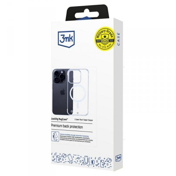 Etui 3MK Just20g MagCase do iPhone 16 Pro