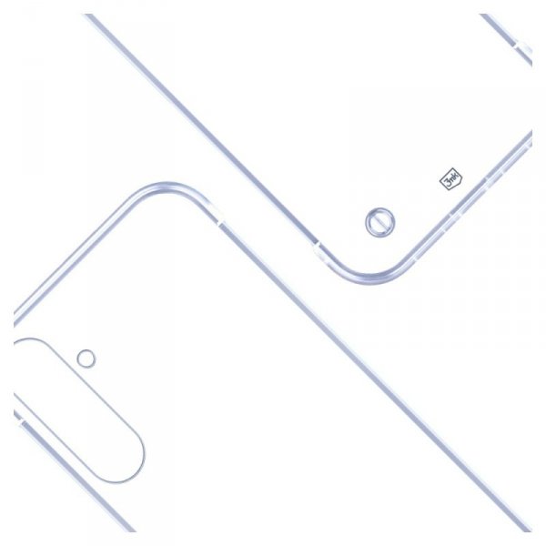 Etui 3MK Just20g Clear Case do Samsung Galaxy S25+