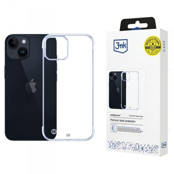 Etui 3MK Just20g Clear Case do iPhone 14 Plus