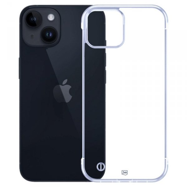 Etui 3MK Just20g Clear Case do iPhone 15 Plus