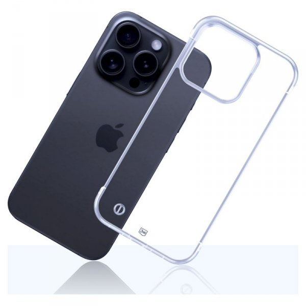 Etui 3MK Just20g Clear Case do iPhone 15 Pro Max