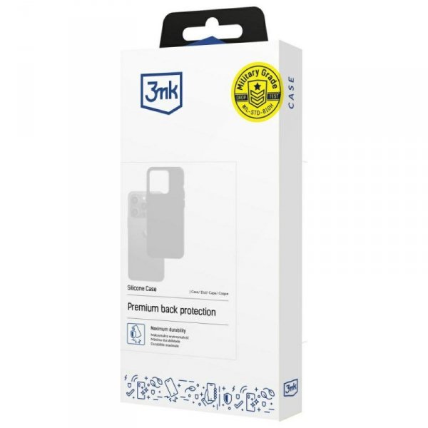 Etui 3MK Silicone Case do Apple iPhone   16E
