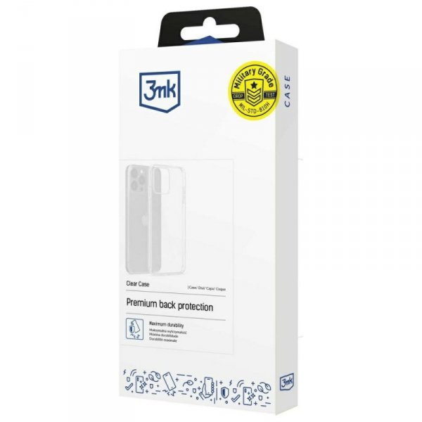 Etui 3MK Clear Case do Motorola Moto G75