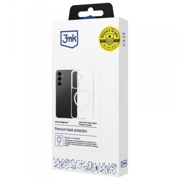 Etui 3MK Armor MagCase do Samsung Galaxy S24 FE