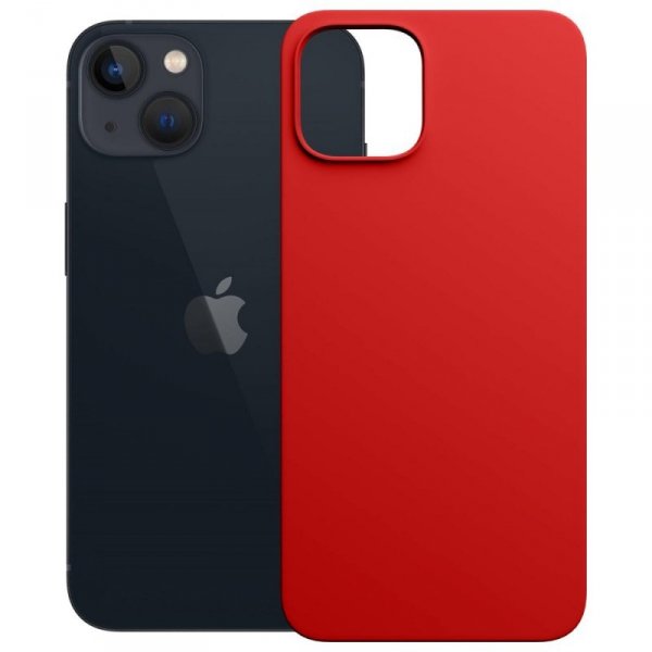 Etui 3MK Hardy MagSilicone do Apple      iPhone 14 Plus czerwony