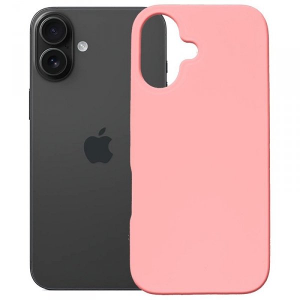 Etui 3MK Hardy MagSilicone do Apple      iPhone 16 różowy