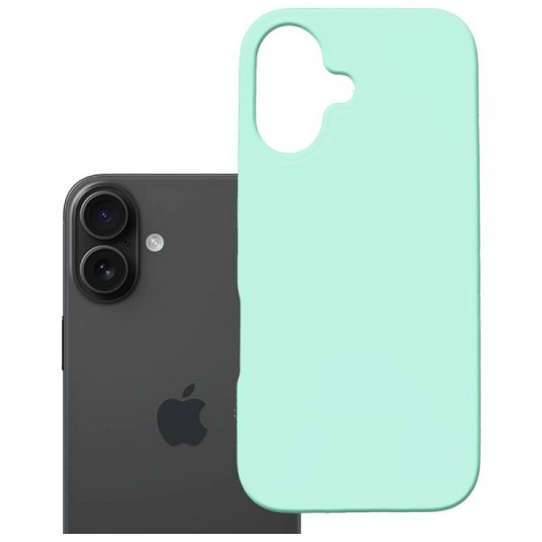 Etui 3MK Hardy MagSilicone do Apple      iPhone 16 morski