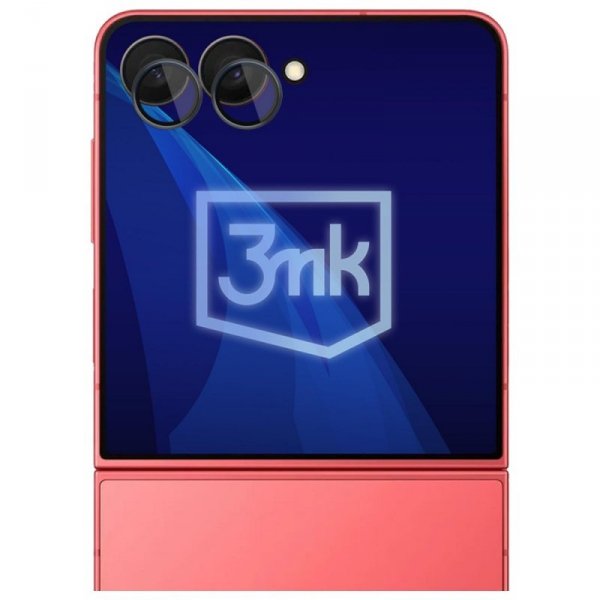 Ochrona na obiektyw aparatu 3MK Lens     Protection Pro do Samsung Galaxy Z Flip7 czarny 1szt