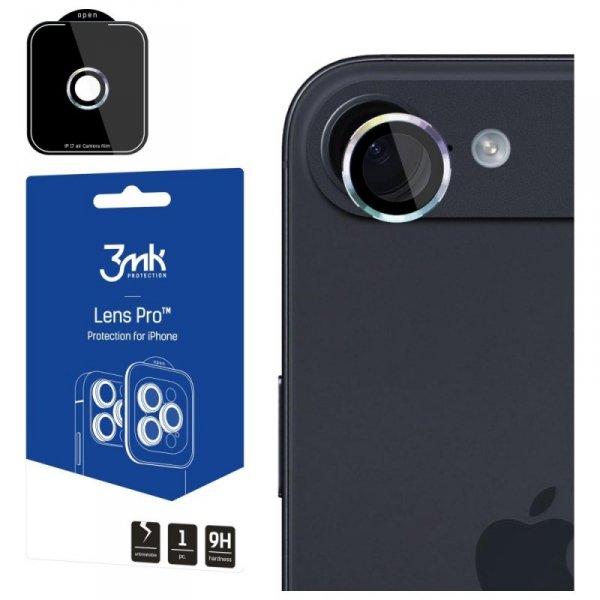Ochrona na obiektyw aparatu 3MK Lens     Protection Pro do Apple iPhone 17 Air wielokolorowy