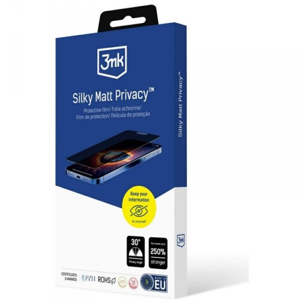 Folia prywatyzująca 3MK Silky Matt       Privacy do Xiaomi Poco F7