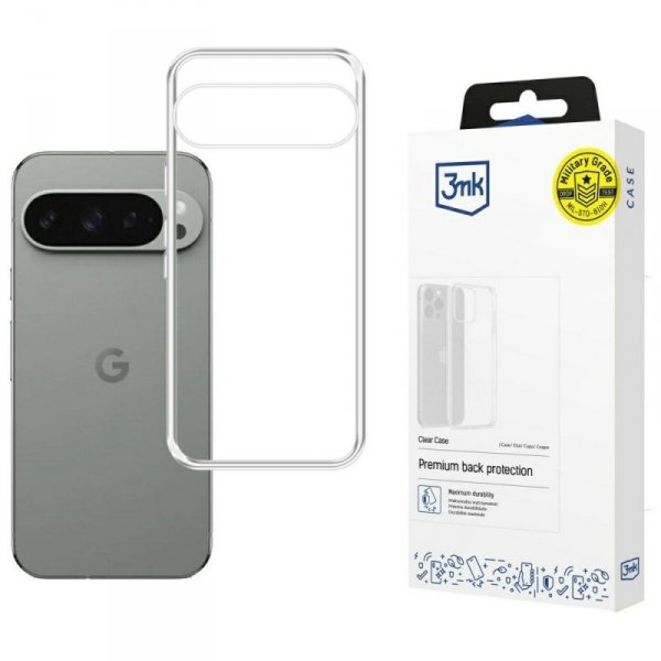 Etui 3MK Clear Case do Google Pixel      10/Google Pixel 10 Pro