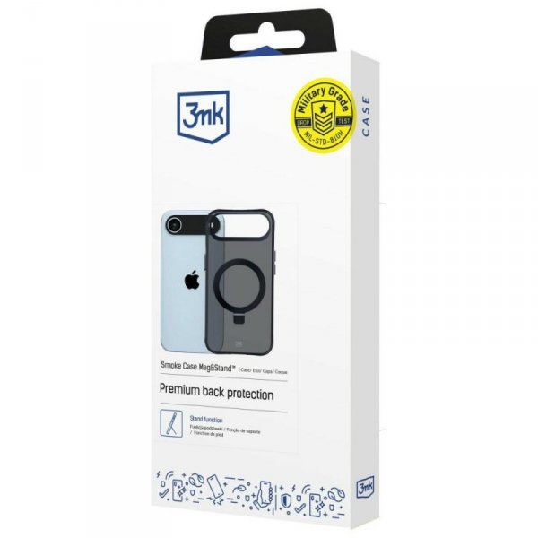 Etui 3MK Smoke Case Mag&Stand do Apple   iPhone Air