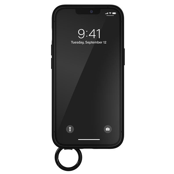 Adidas OR Hand Strap Case iPhone 13 Pro/13 6,1&quot; czarno-zielony/black-green 47111