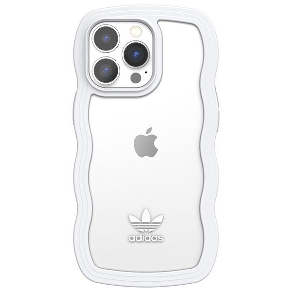 Adidas OR Wavy Case iPhone 13 Pro /13 6,1&quot; biały-przezroczysty/white-transparent 51903