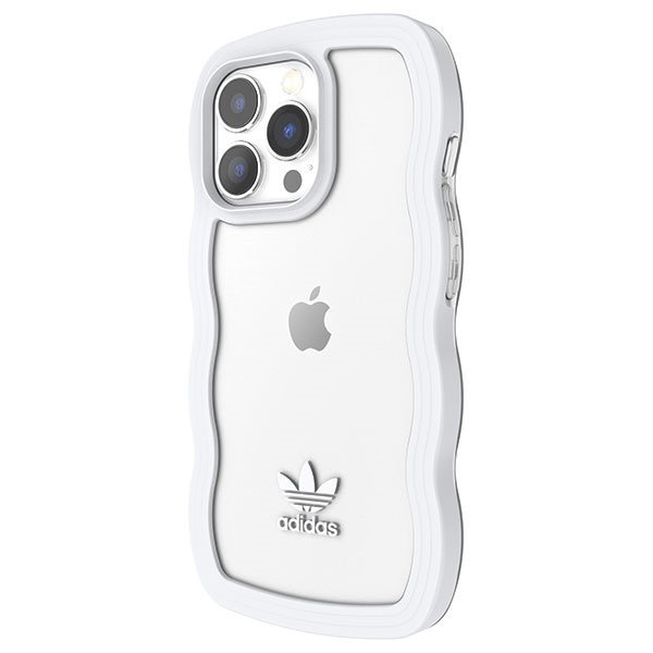 Adidas OR Wavy Case iPhone 13 Pro /13 6,1&quot; biały-przezroczysty/white-transparent 51903