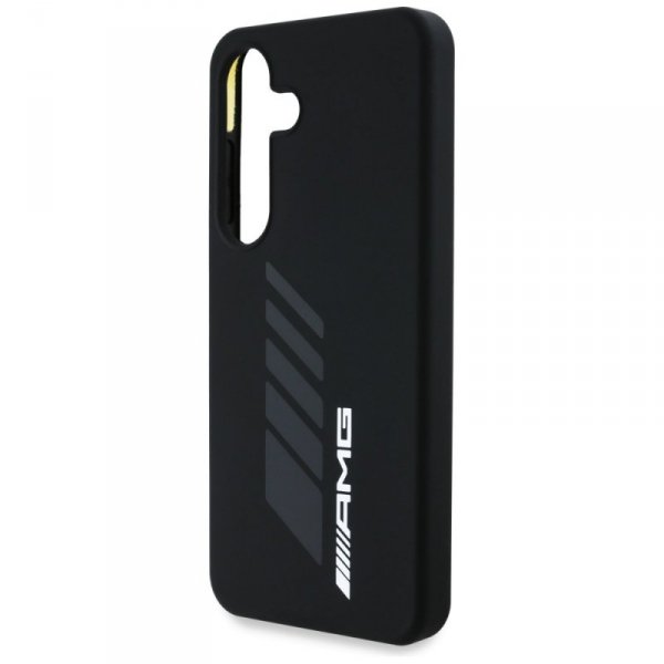 Etui AMG Oversize Rhombs MagSafe do      Samsung Galaxy S25 czarny