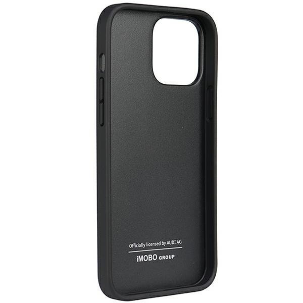 Audi Genuine Leather iPhone 13 Pro / 13 6.1&quot; czarny/black hardcase AU-TPUPCIP13P-Q8/D1-BK