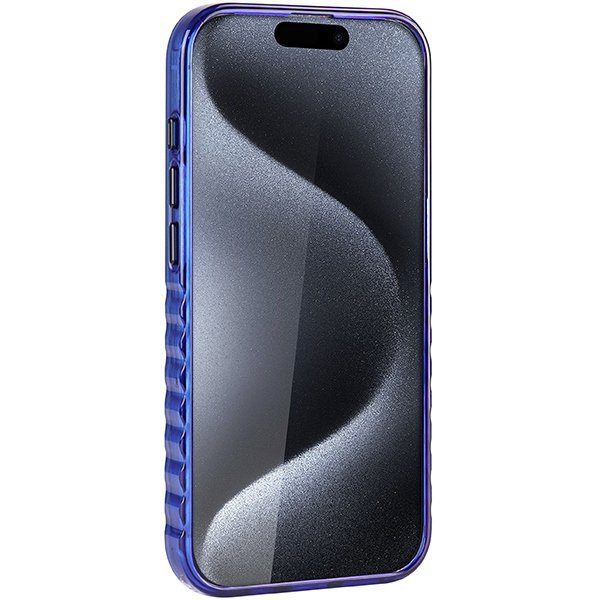 Audi IML Big Logo MagSafe Case iPhone 15 Pro Max 6.7&quot; niebieski/navy blue hardcase AU-IMLMIP15PM-Q5/D2-BE