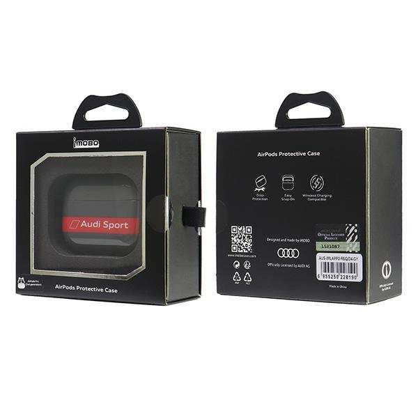 Audi IML Sport AirPods Pro 2 coverszary/gray AUS-IMLAPP2-RSQ/D4-GY