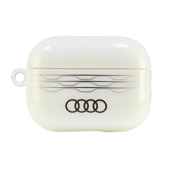Audi IML Geometric Pattern AirPods Pro 2cover biały/white AU-IMLAPP2-A6/D3-WE