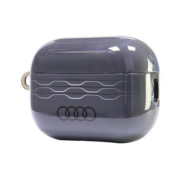 Audi IML Geometric Pattern AirPods Pro 2cover szary/gray AU-IMLAPP2-A6/D3-GY