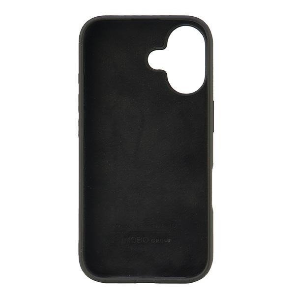 Audi Silicone Case iPhone 16 6.1&quot; czarny/black hardcase AU-LSRIP16-Q3/D1-BK