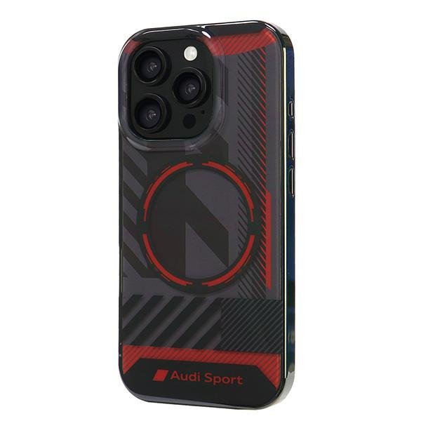 Audi IML Sport MagSafe iPhone 16 Pro 6.3&quot; czarny/black hardcase AUS-IMLMIP16P-RSQ/D2-BK