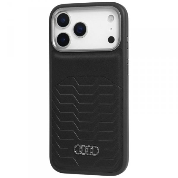 Etui Audi GT Synthetic Leather MagSafe   do iPhone 17 Pro Max czarny