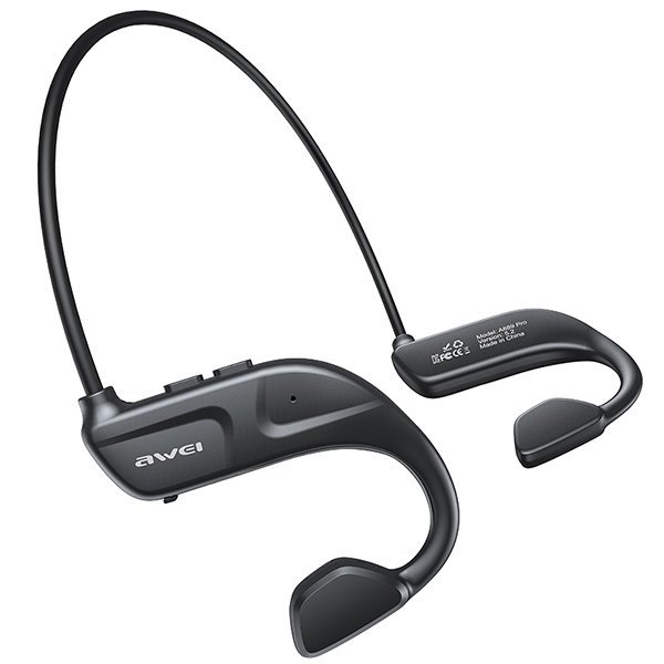 AWEI słuchawki sportowe Bluetooth 5.2A889 Pro czarny/black