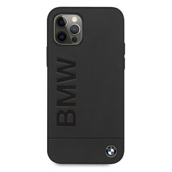 Etui BMW BMHCP12MSLLBK iPhone 12/12 Pro 6,1&quot; czarny/black hardcase Signature Logo Imprint