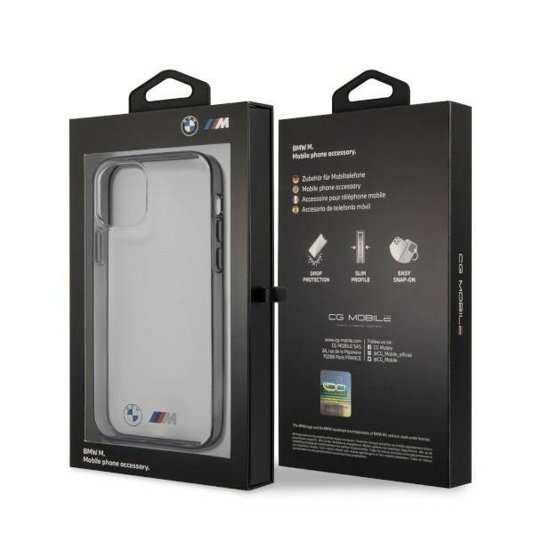 Etui BMW BMHCP12LMBTOK iPhone 12 Pro Max6,7&quot; transparent hardcase Sandblast