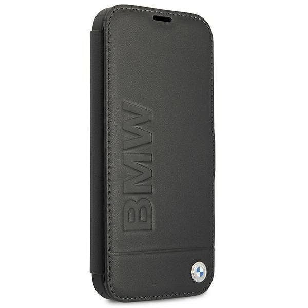 Etui BMW BMFLBKP13SSLLBK iPhone 13 mini 5,4&quot; czarny/black book Signature