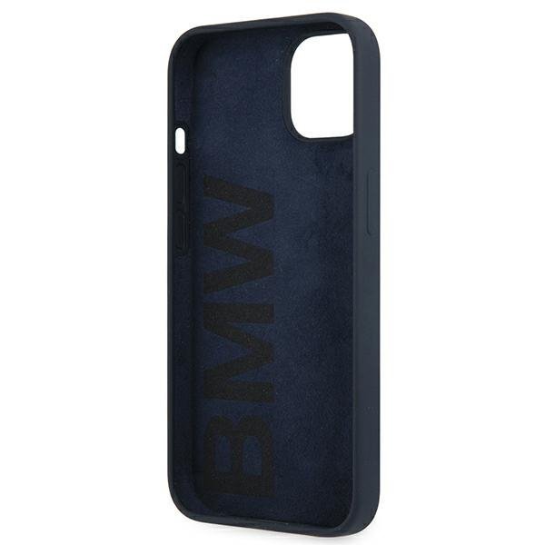 Etui BMW BMHCP13SSILNA iPhone 13 mini 5,4&quot; granatowy/navy hardcase Silicone Signature