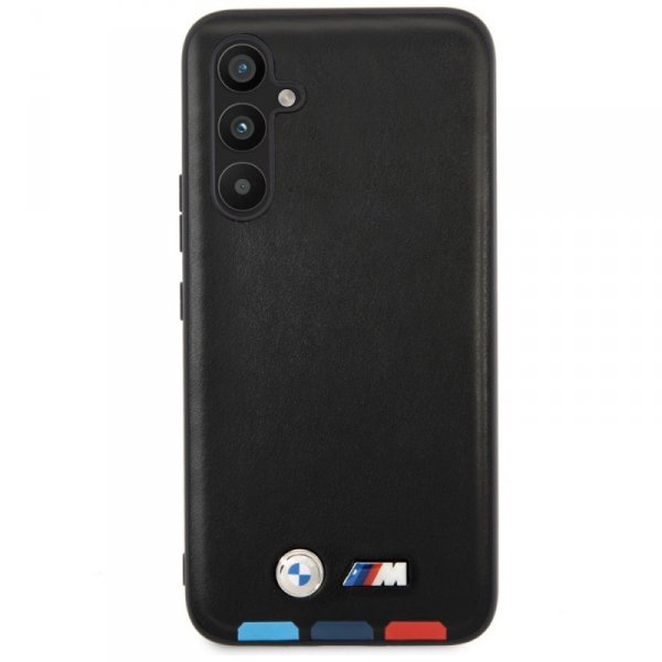 Etui BMW BMHCSA5422PTDK A54czarny/black Leather Stamp Tricolor